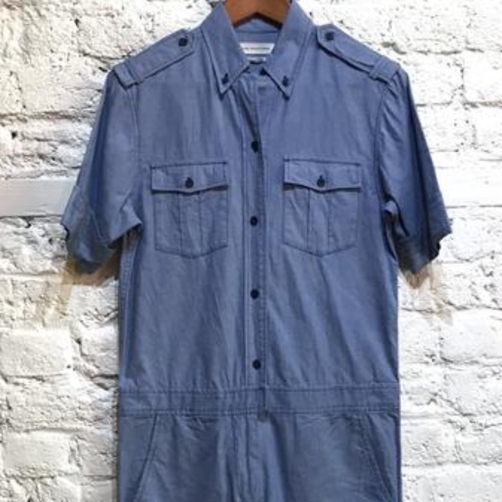 ISABEL MARANT ÉTOILE LIGHT BLUE JUMPSUIT ROMPER